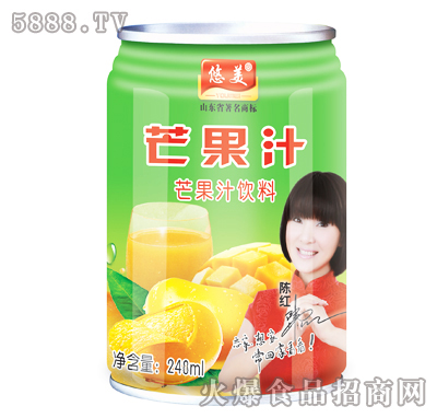 悠美芒果汁240ml
