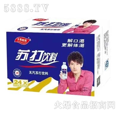 五星航班蘇打水350ml×24瓶