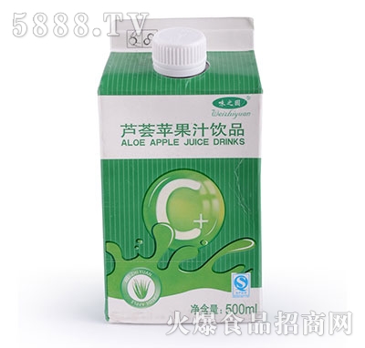 味之園蘆薈蘋果汁飲品500ml