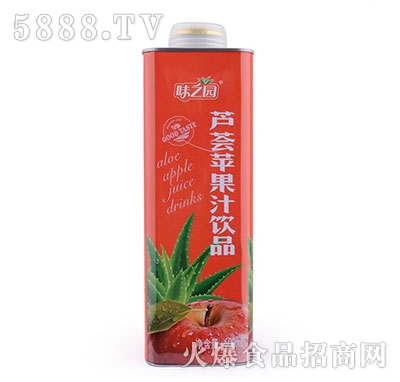 味之園蘆薈蘋果汁飲品600ml