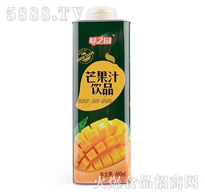 味之園芒果汁飲品600ml