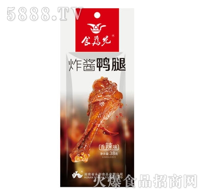 食為先炸醬鴨腿香辣味38g