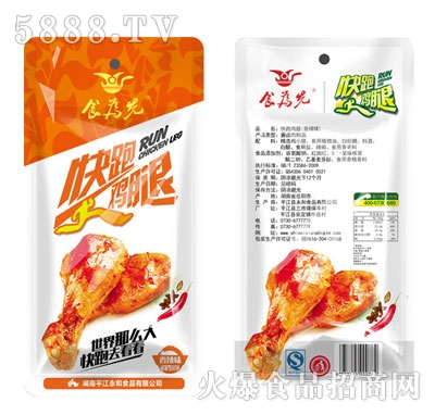 食為先快跑雞腿香辣味