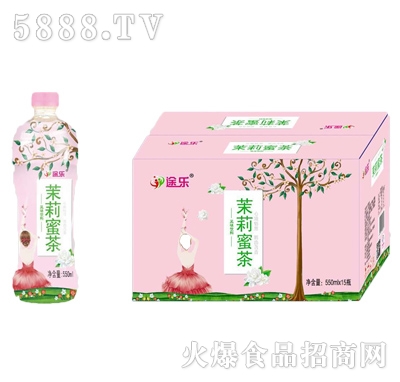 途樂茉莉蜜茶風(fēng)味飲料550mlx15瓶