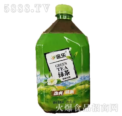 途樂綠茶風(fēng)味飲料1L