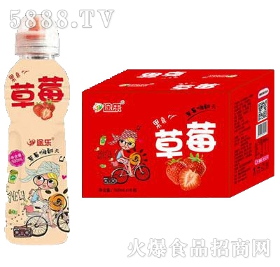 途樂草莓果汁500ml