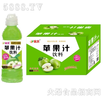 途樂鮮果鮮榨蘋果汁飲料600ml