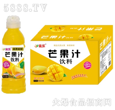 途樂鮮果鮮榨芒果汁飲料600ml