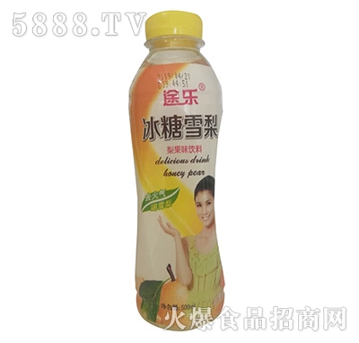 途樂冰糖雪梨果味飲料500ml