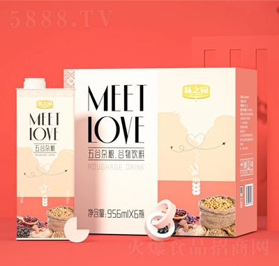 味之園五谷雜糧谷物飲料956mlX6瓶招商加盟