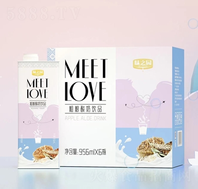 味之園粗糧酸奶飲品956mlX6瓶招商加盟