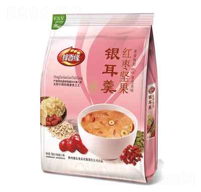 蜂香緣紅棗堅果銀耳羹708g