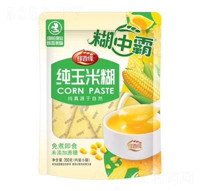 蜂香緣純玉米糊350g