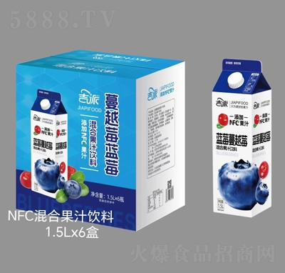 ������Խݮ�{ݮ��Ϲ�֭���1.5LX6ƿ