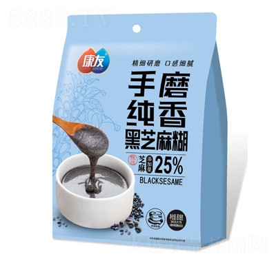 康友手磨醇香黑芝麻糊618g