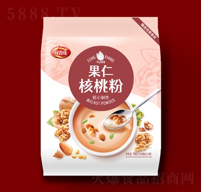 蜂香緣果仁核桃粉708g