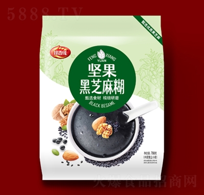 蜂香緣堅果黑芝麻糊708g招商