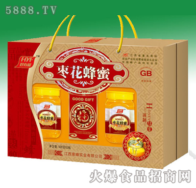 好有福500gx2棗花蜂蜜禮盒