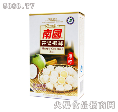 開心椰球原味200g