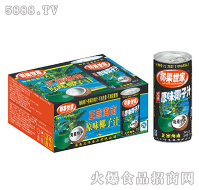 245mlx30罐原味椰汁