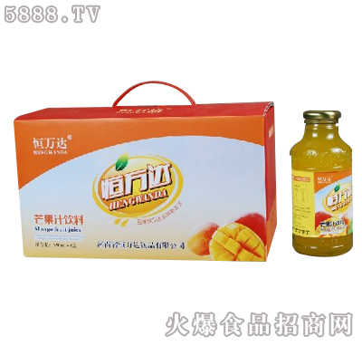 恒萬(wàn)達(dá)350ml芒果汁禮盒
