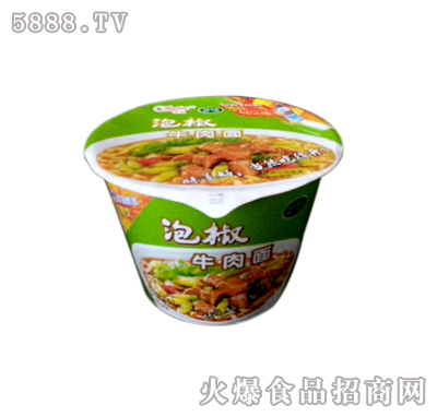 京輝椒泡牛肉面