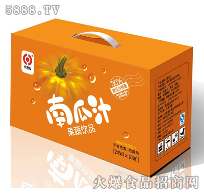 箱裝南瓜汁