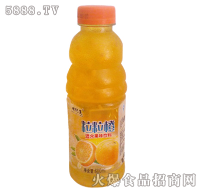 600ml粒粒橙混合果味飲料