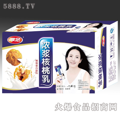 亨念濃漿核桃乳箱裝