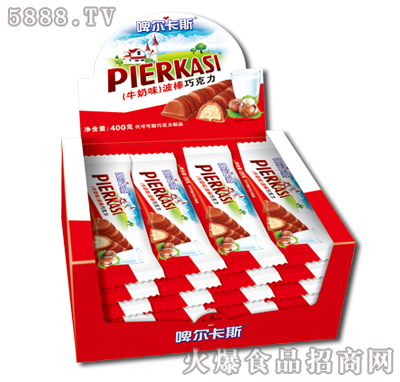 啤爾卡斯牛奶味波棒巧克力