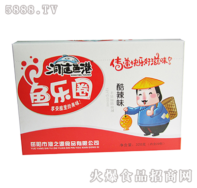 320g（1x20包）洞庭魚港魚樂圈酷辣味