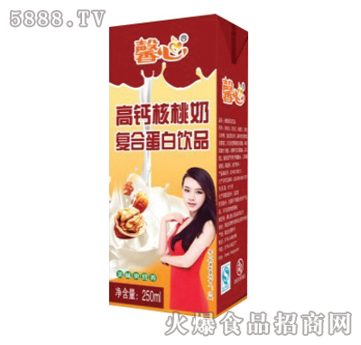 馨心高鈣核桃奶利樂包250ml