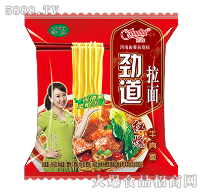 105g京輝勁道拉面紅燒牛肉面