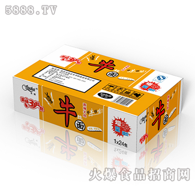 1x24包京輝牛拉面香辣牛肉味