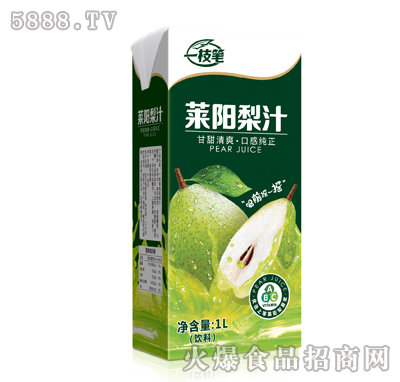 一枝筆萊陽梨汁利樂包裝1L