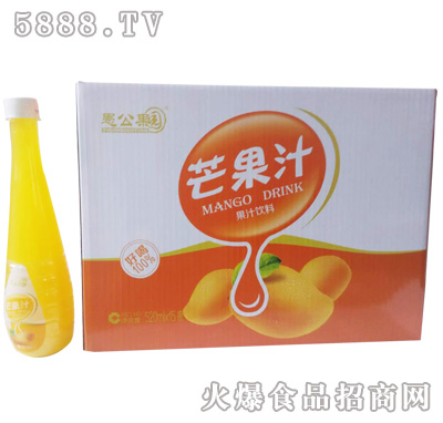 520mlx15瓶愚公果園芒果汁