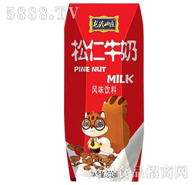 250ml龍興山莊松仁牛奶風味飲料
