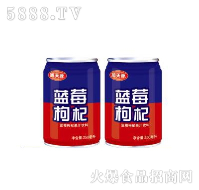旭天源藍莓枸杞果汁飲料250ml