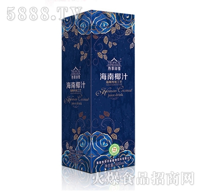 600ml熱帶印象海南椰汁海南傳統(tǒng)工藝
