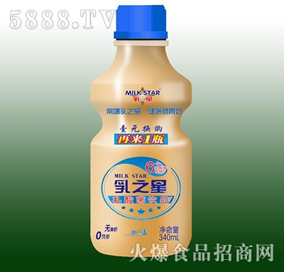 340ml乳之星乳酸菌飲品