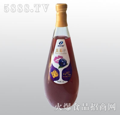 純中純藍(lán)莓汁1.5L