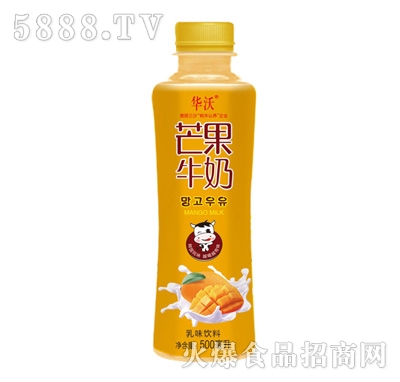 華沃芒果牛奶500ml