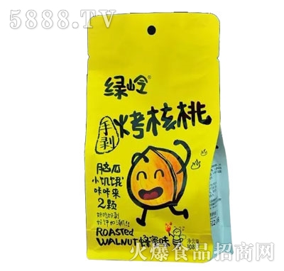 綠嶺手剝烤核桃蜂蜜味108g