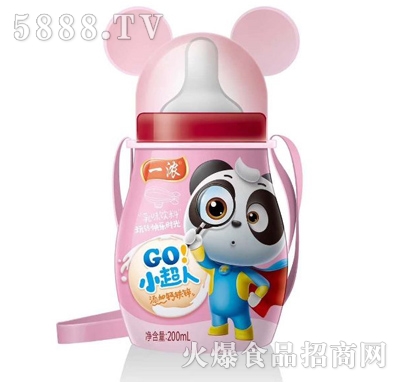 一濃小超人鈣鐵鋅乳味飲料200ml