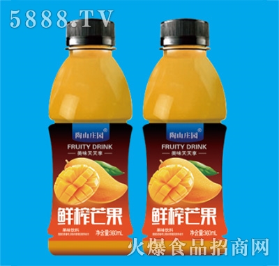 陶山莊園鮮榨芒果汁360ml