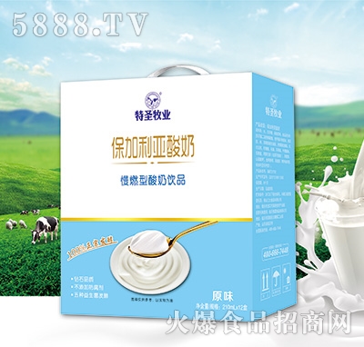 特圣牧業(yè)保加利亞酸奶210mlx12盒