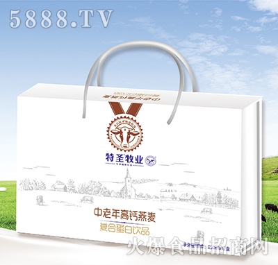 特圣牧業(yè)中老年高鈣燕麥復(fù)合蛋白飲料250mlx12盒