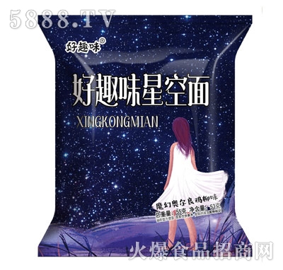 好趣味星空面魔幻奧爾良雞柳味55g