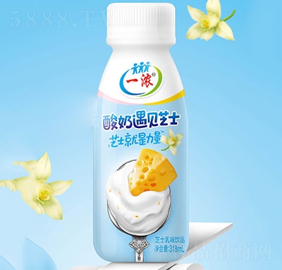 一濃芝士乳味飲品318ml