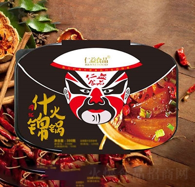 仁益食品網(wǎng)紅什錦自熱火鍋